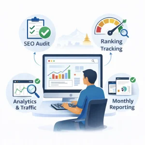 SEO vs Google Ads vs Facebook Ads in Nepal comparison by Sigma Nepal